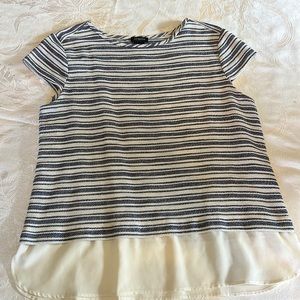 Ann Taylor Coastal Grandma Aesthetic Top